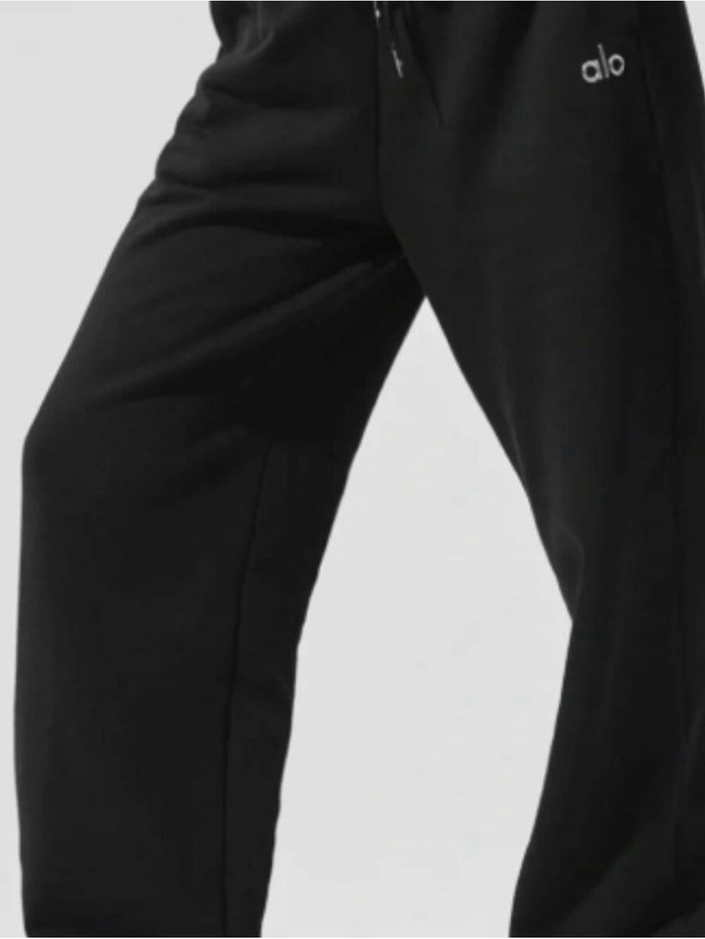 ALO Yoga Black Men's Jogger Sweatpants